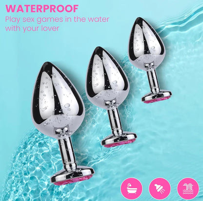 Kitty Jeweled Butt Plug