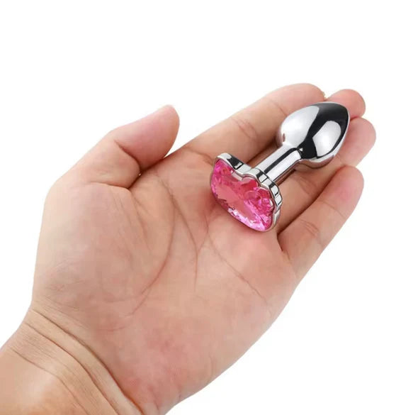 Kitty Jeweled Butt Plug